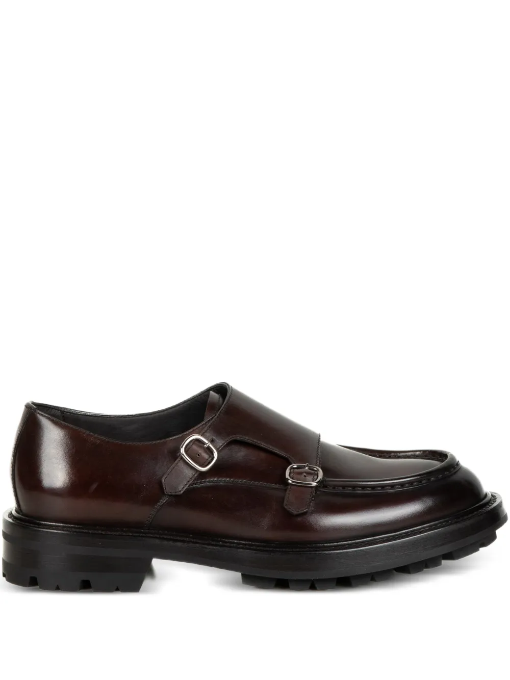 Neil Barrett Monk-Schuhe aus Leder | Braun | Image 1