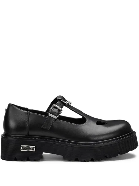 Cult zapatillas con plataforma y hebilla