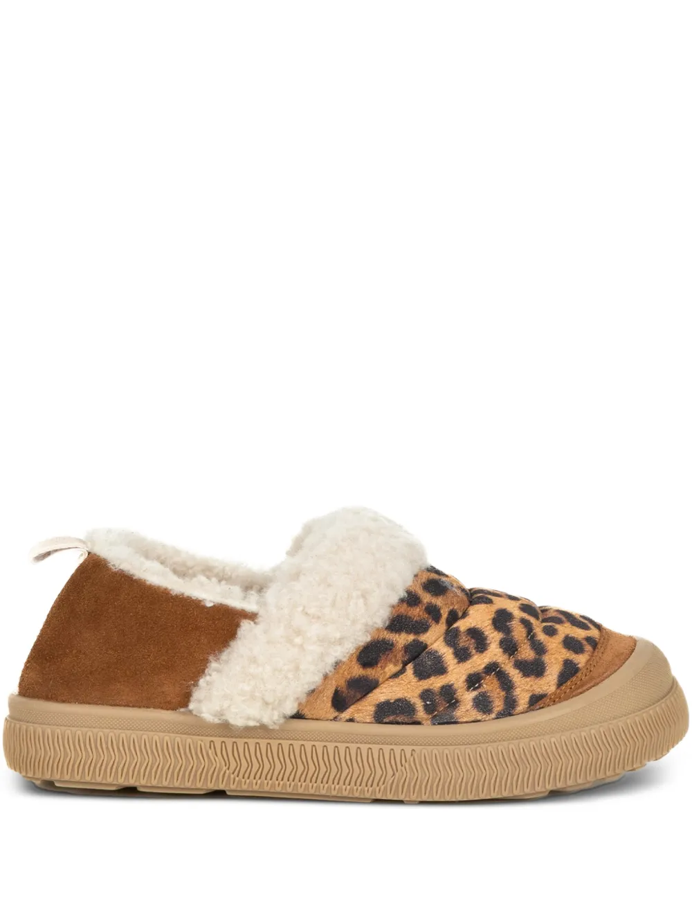 Voile Blanche leopard-print slip-on sneakers | Brown | Image 1