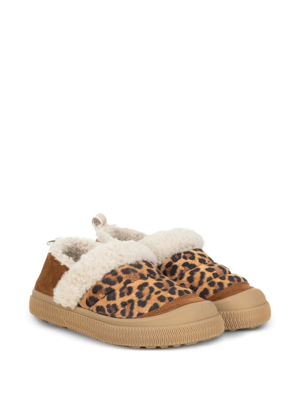 Voile Blanche leopard-print slip-on sneakers | Slip-Ons | Image 2