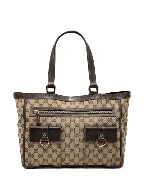 Gucci Pre-Owned 2000-2015 GG Canvas Abbey D Ring Pocket tote bag