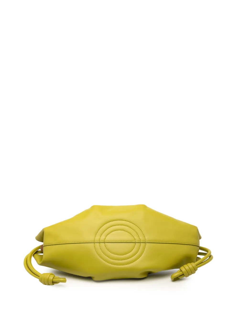 LOEWE Pre-owned 2022 Small Leather Paseo Satchel In Green