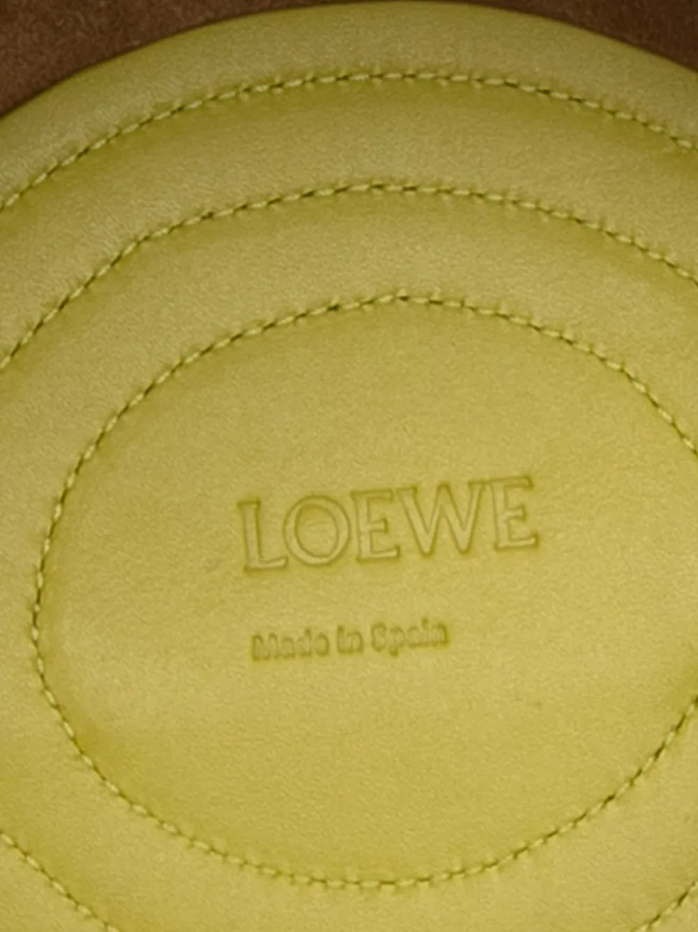 LOEWE Pre-owned 2022 Small Leather Paseo Satchel In Green