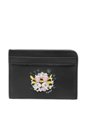 ケンゾー ミニ財布 カードケース KENZO】財布 レザー ブランドロゴ 無地 カードホルダー関税込 (KENZO