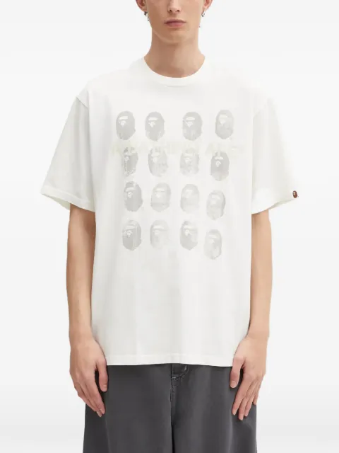 A BATHING APE® Garment Dye logo-print T-shirt