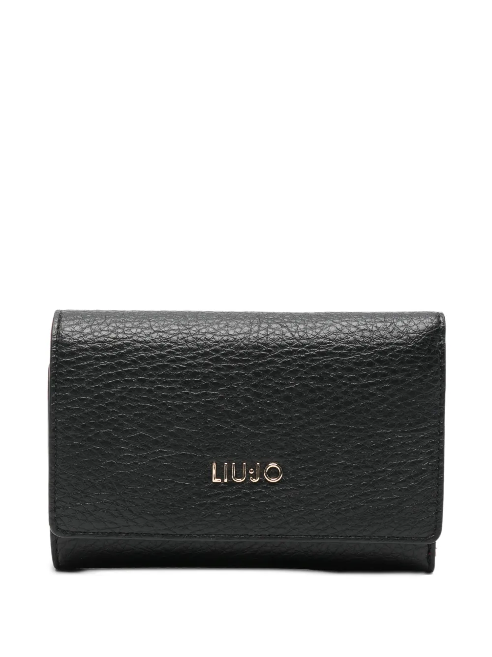 LIU JO logo-plaque wallet | Black | Image 1