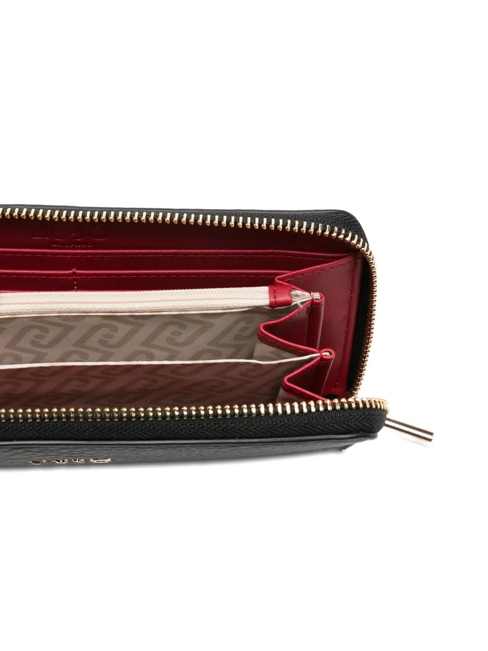  Liu Jo Logo-plaque Zip Wallet - Black 