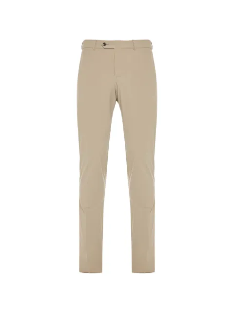 PT Torino elasticated-waistband button-fastening trousers