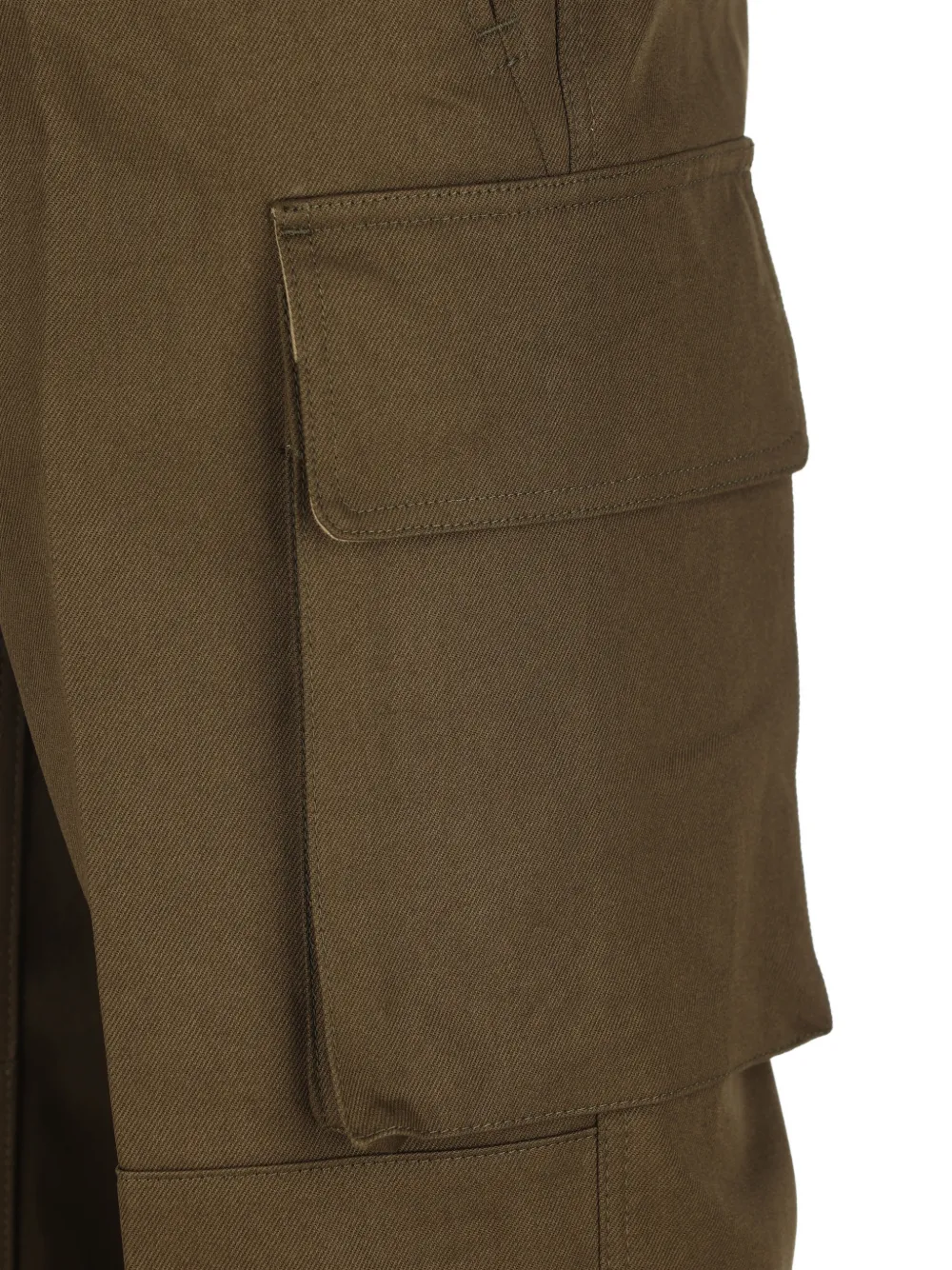 Valentino Garavani Broek met cargo zak Groen
