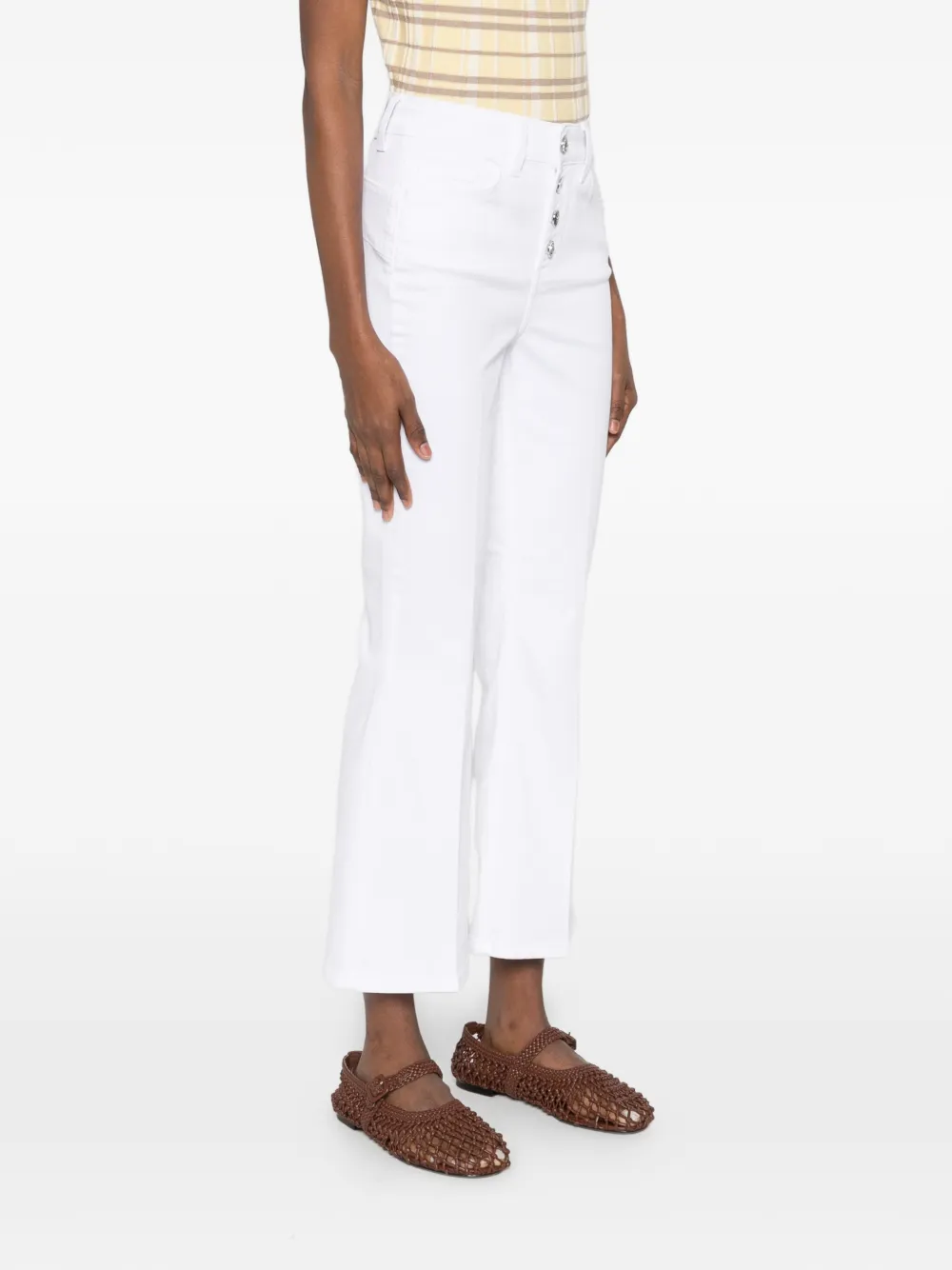  Liu Jo Buttoned Jeans - White 