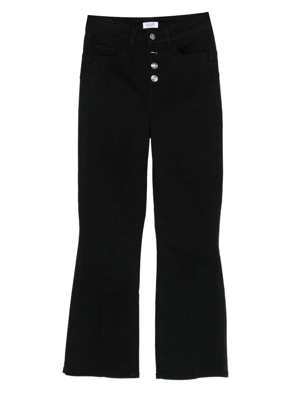 LIU JO buttoned jeans | Black | Image 1