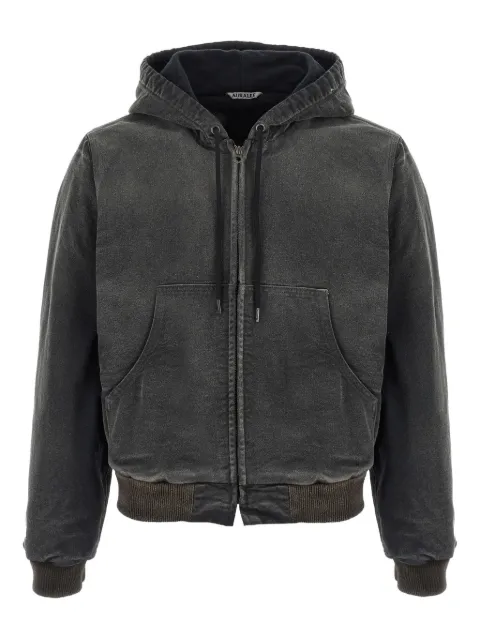 Auralee hoodie con cordones