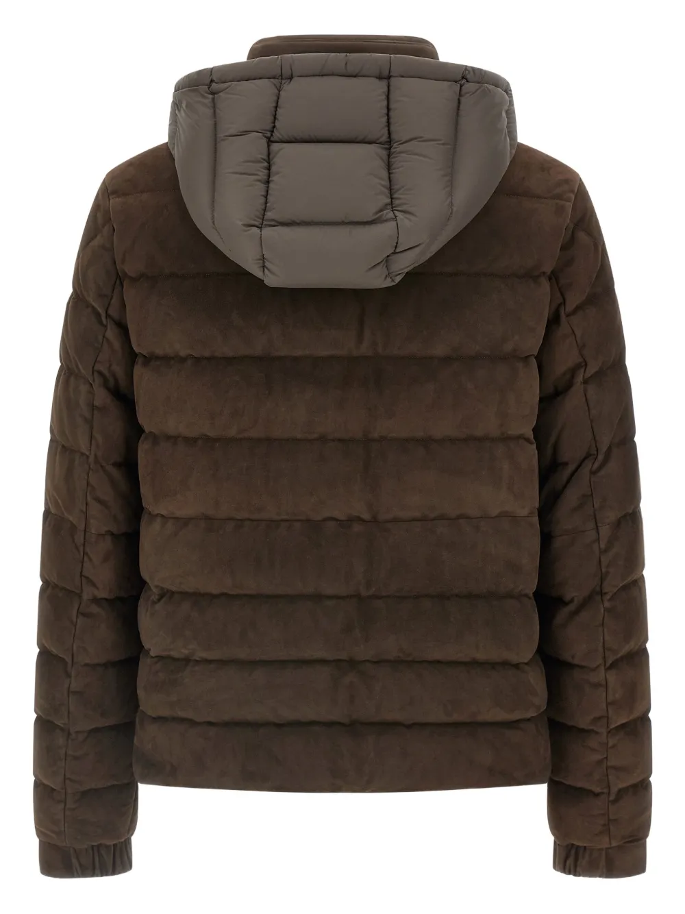 Moncler Arneb quilted suede jacket | Leather Jackets | Image 2