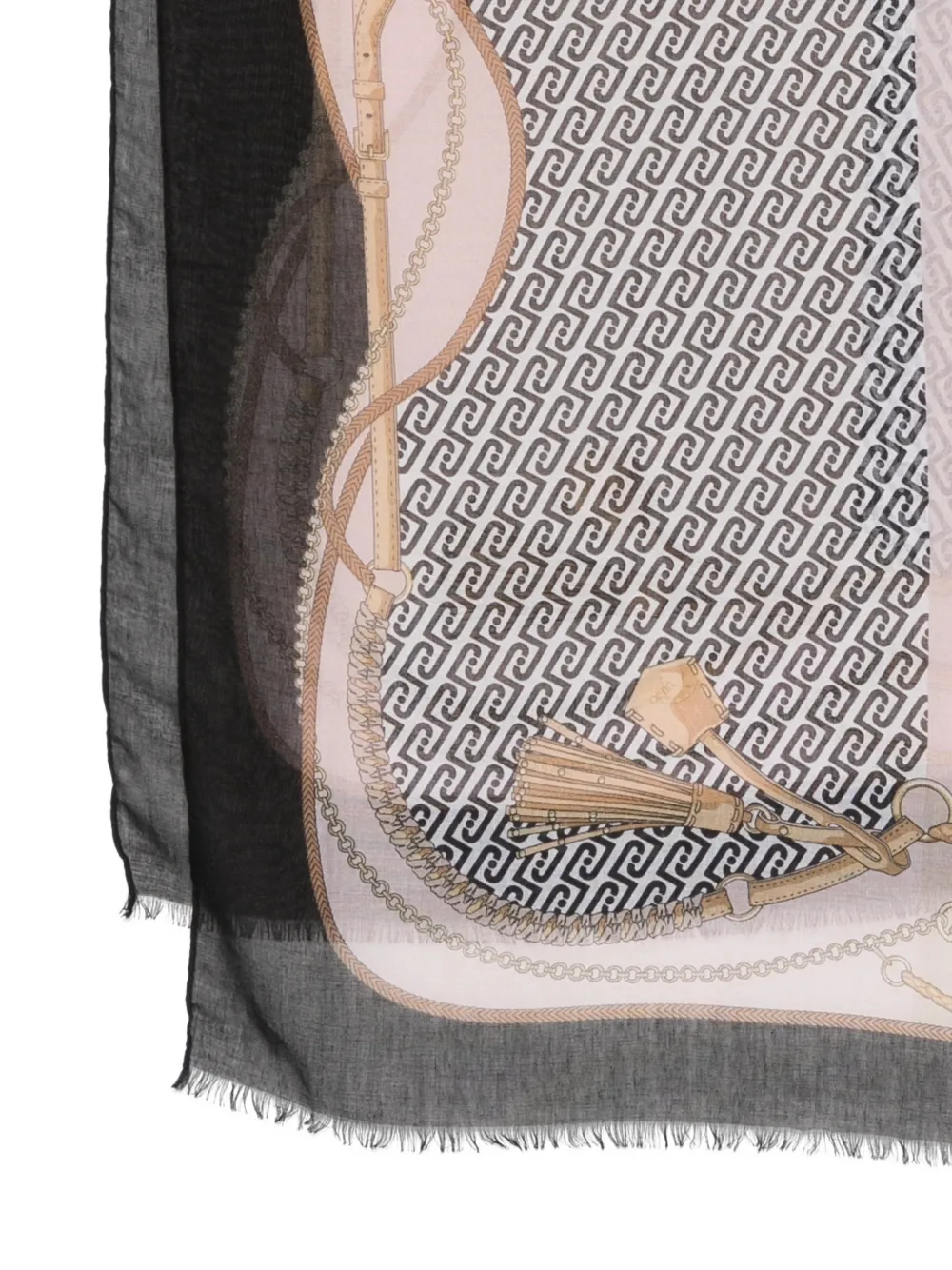 LIU JO bufanda con motivo y flecos | Image 2