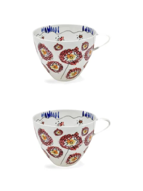 Serax x Marni  Midnight Flowers cappuccino cup