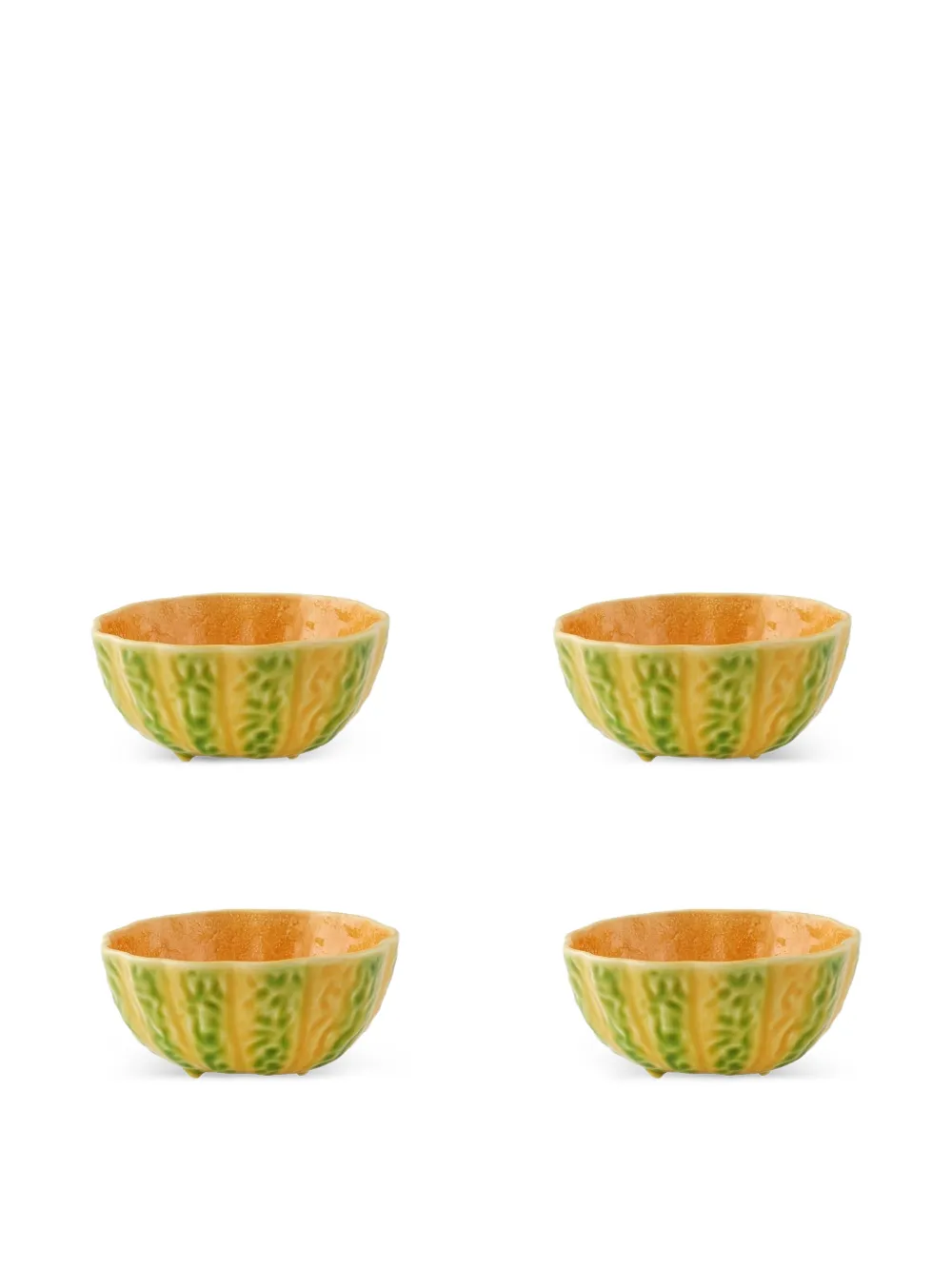 Bordallo Pinheiro large pumpkin bowl (four-person setting) - Giallo