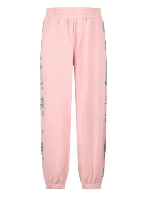 Stella McCartney Kids floral-print track pants