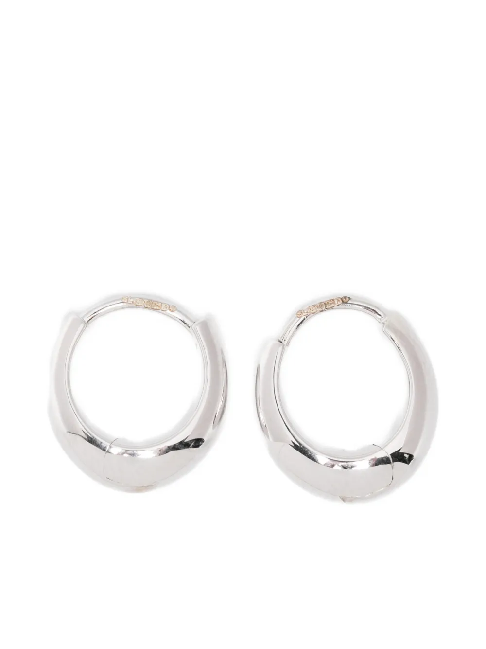 Shaun Leane mini Sabre hoop earrings - Argento