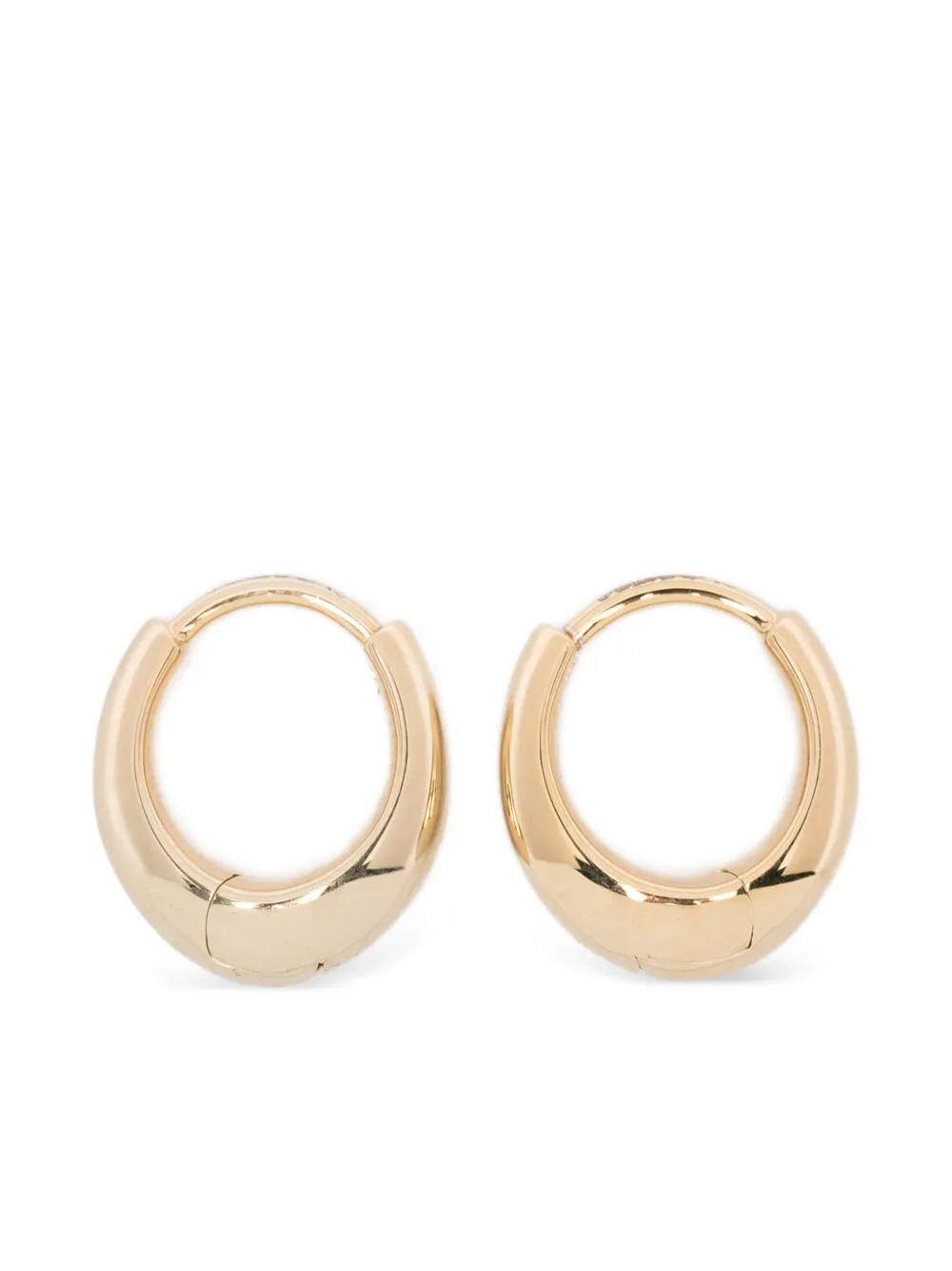 Shaun Leane mini Sabre hoop earrings - Oro