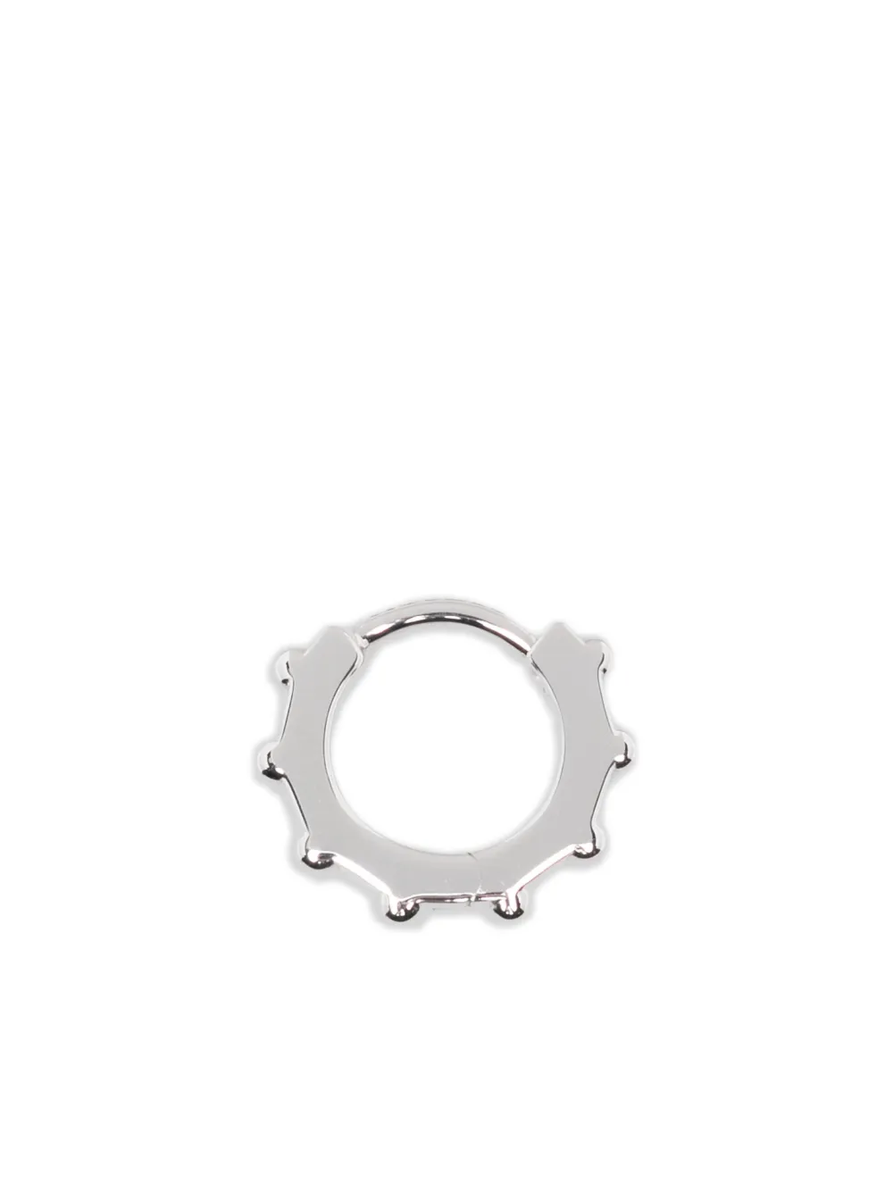 Shaun Leane Spur mini hoop single earring - Argento