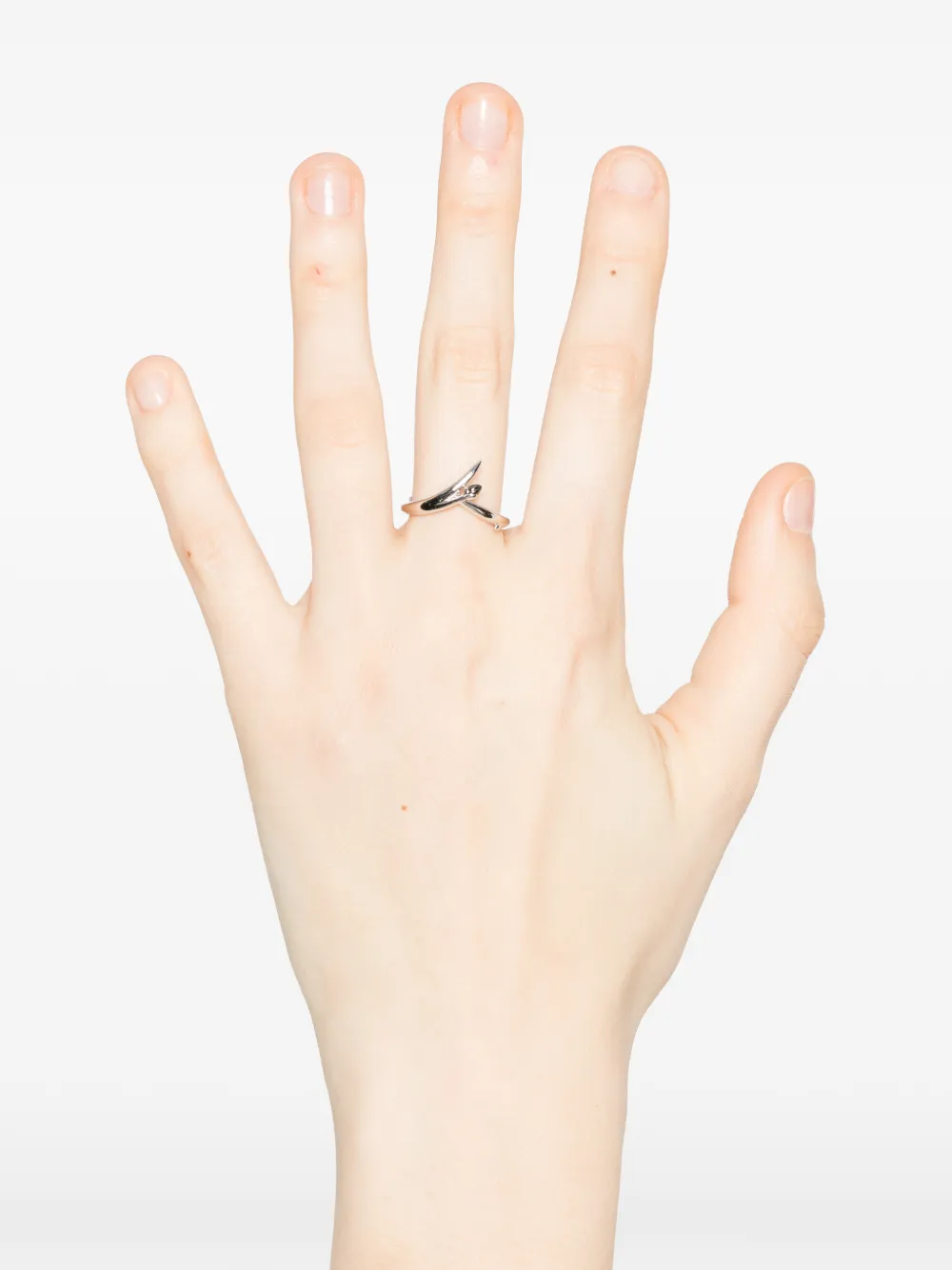 Shaun Leane interlocking bud ring - Zilver