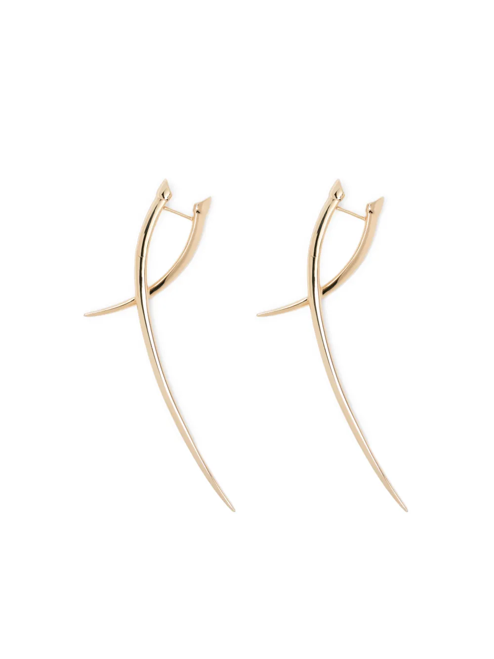 Shaun Leane Sabre Statement Crossover earring | Gold | Image 1
