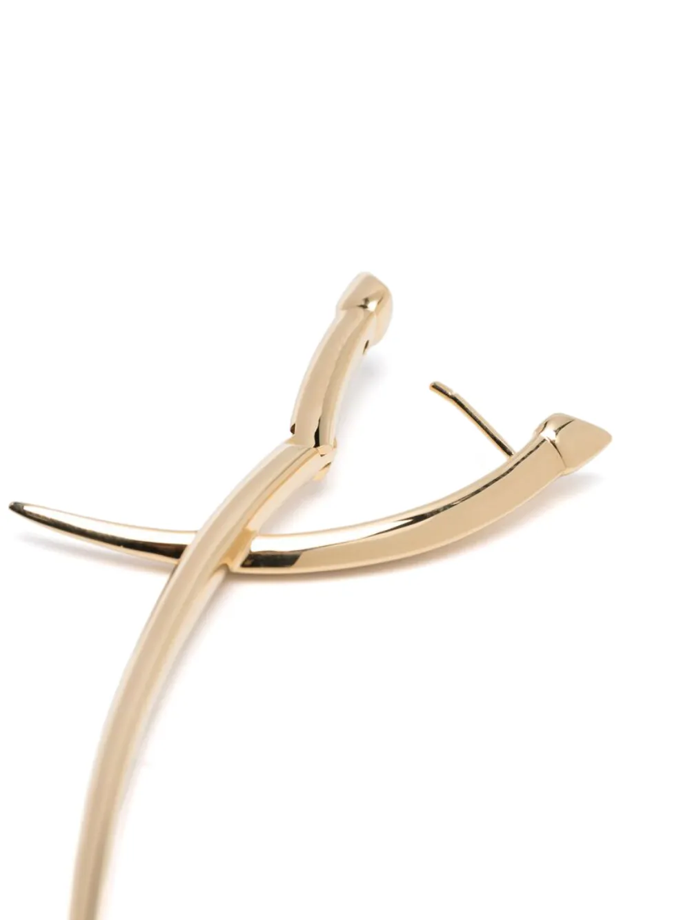  Shaun Leane Sabre Statement Crossover Earring - Gold 