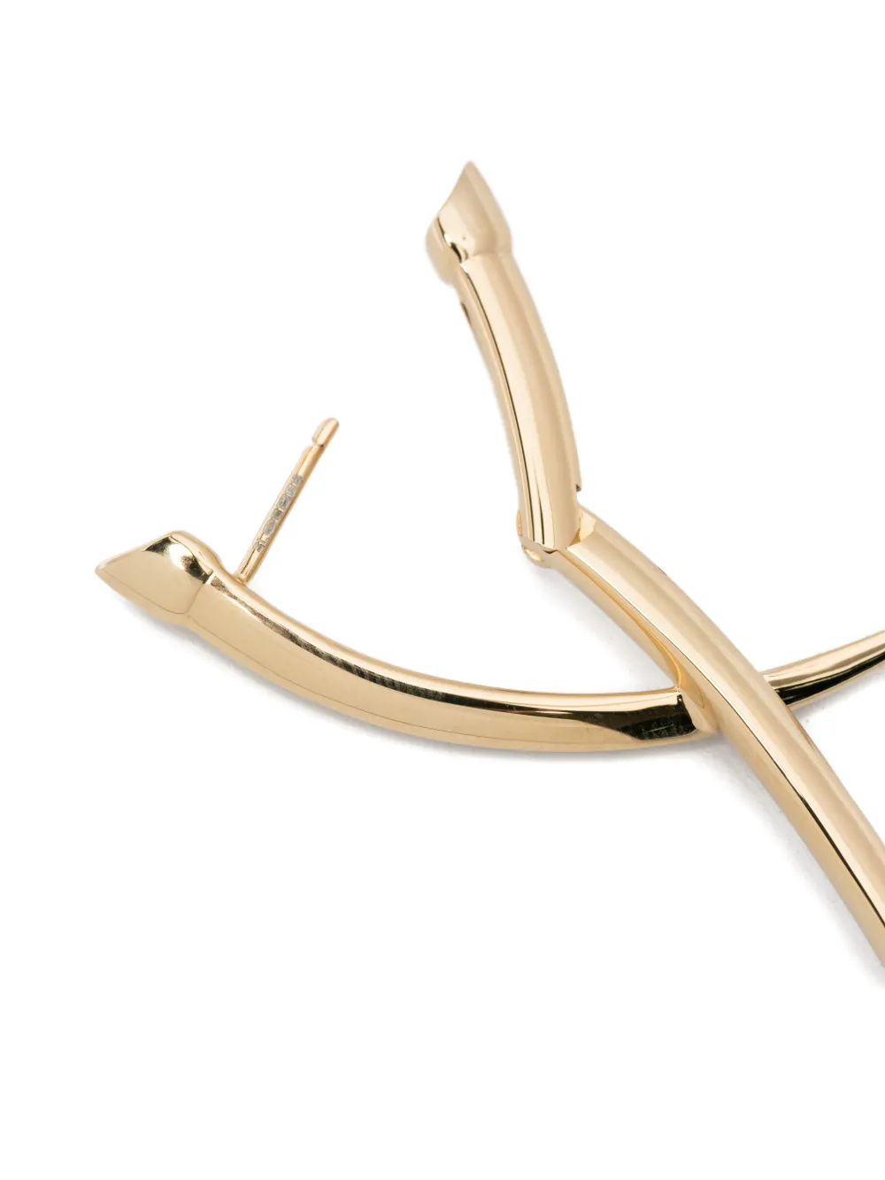  Shaun Leane Pendiente Sabre Statement - Dorado 