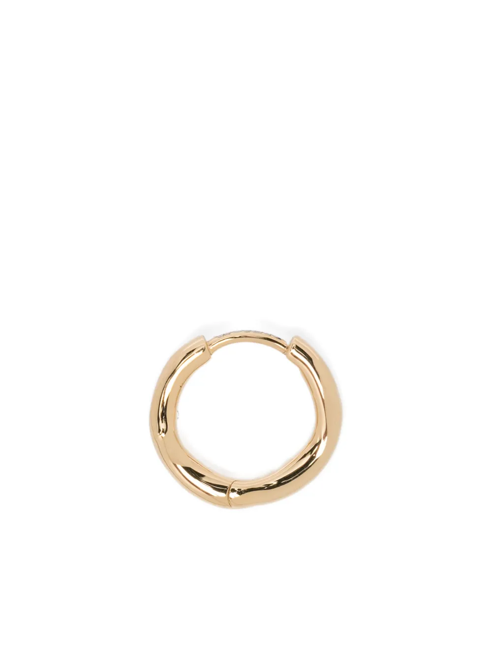 Shaun Leane Rose Thorn mini hoop earring - Oro