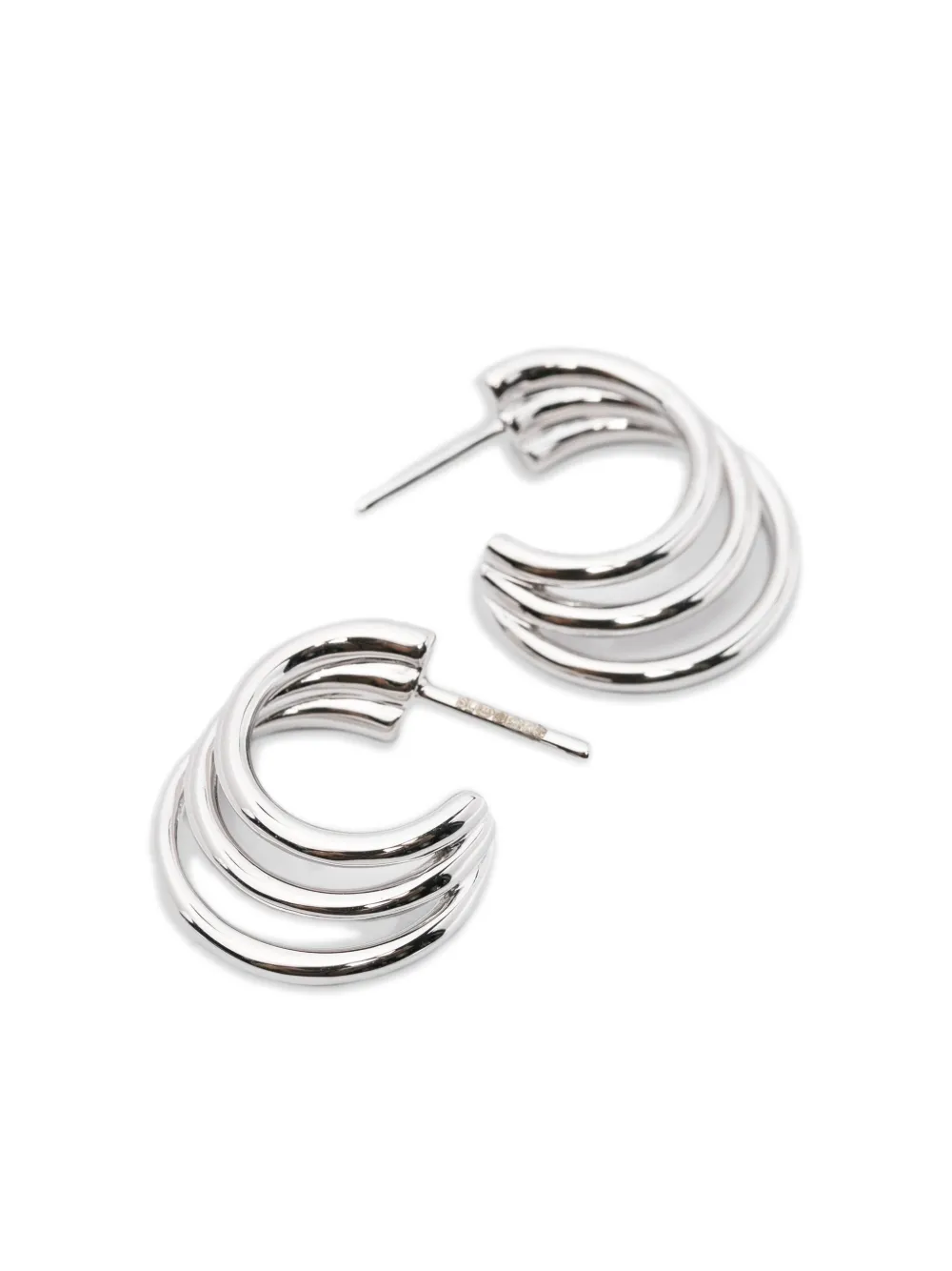  Shaun Leane Bound Hoop Earrings - Silver 
