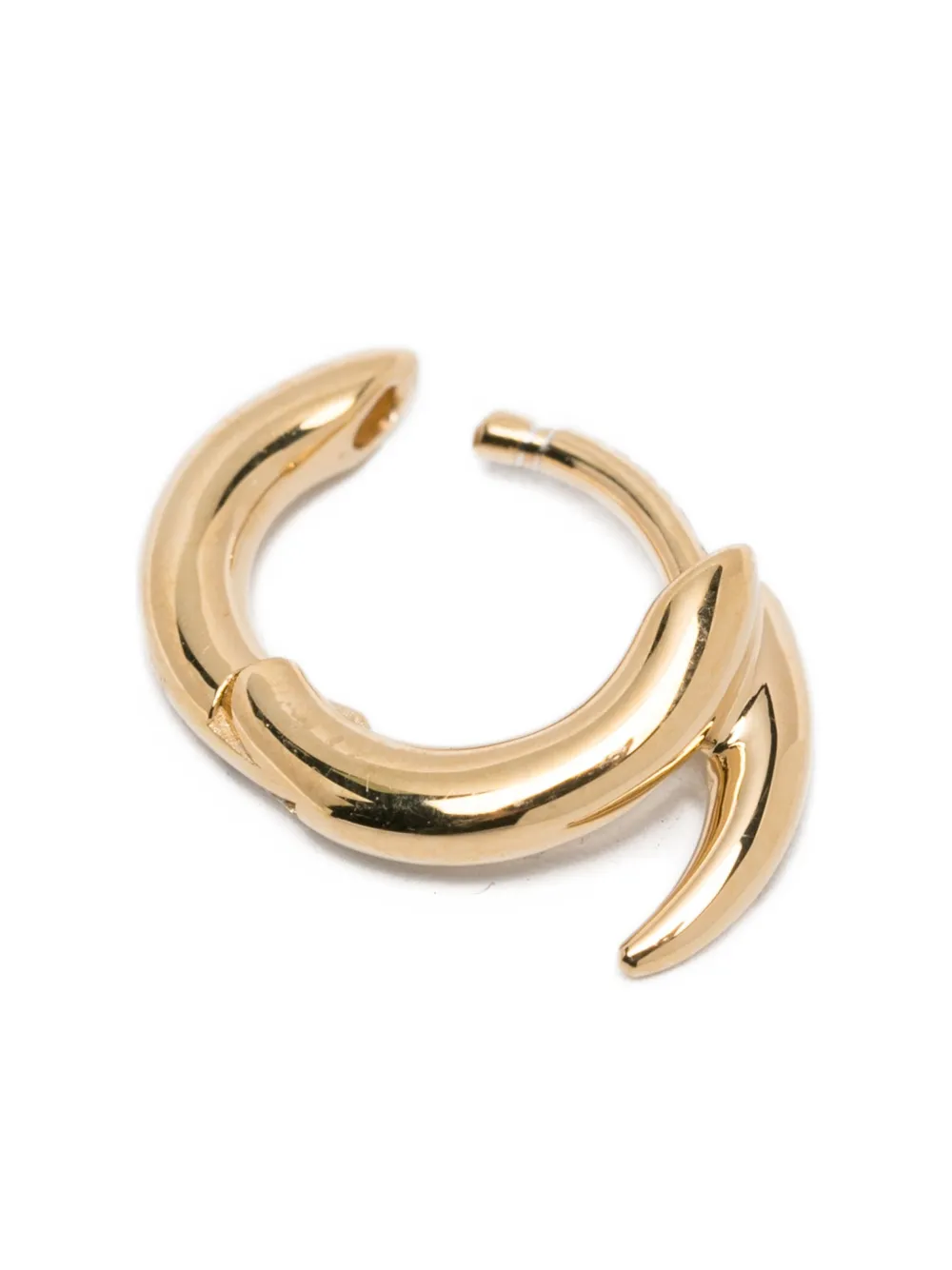Shaun Leane Quill Mini Hoop Earring In Gold