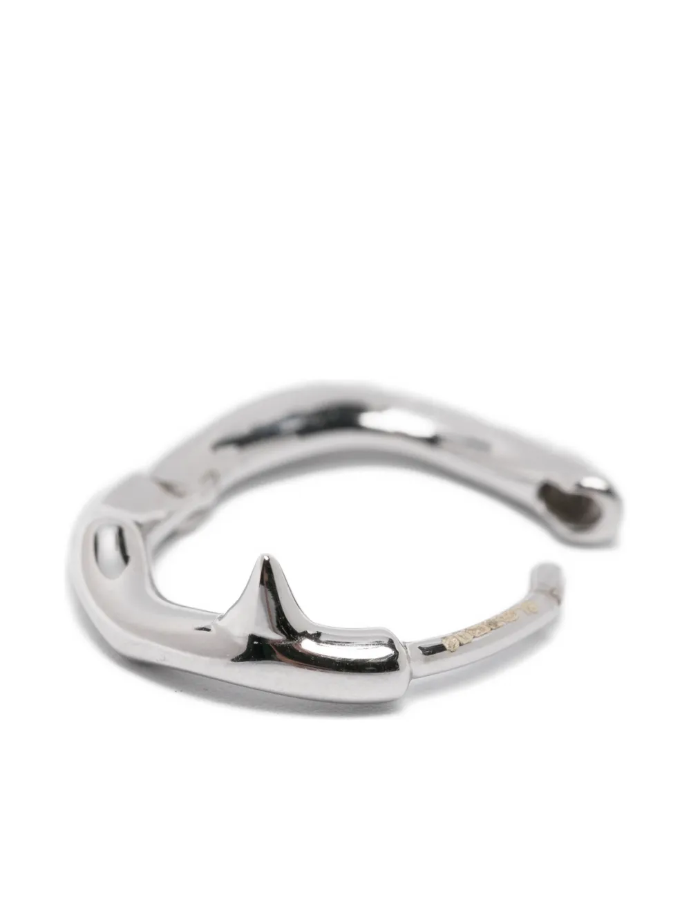 Shaun Leane Thorn Mini Hoop Earring In Silver
