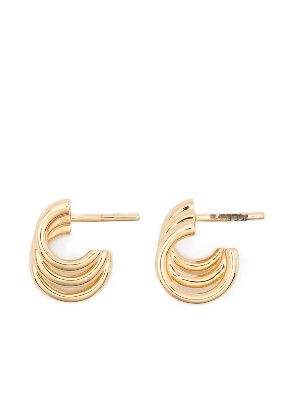 Shaun Leane Bound hoop earrings | Gold | Image 1