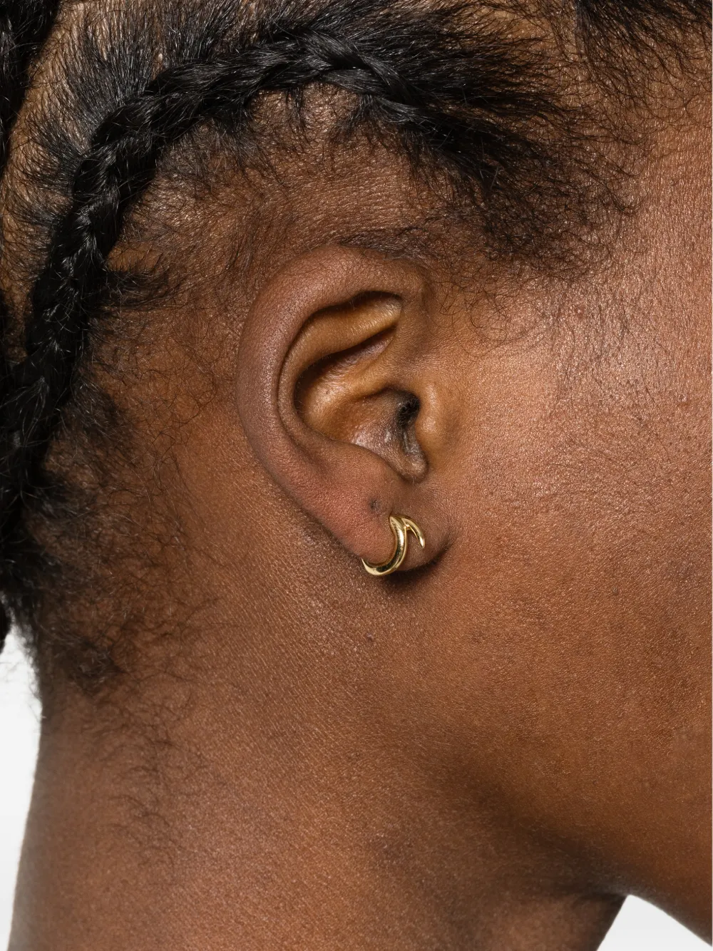 Shaun Leane Quill Mini Hoop Earrings In Gold