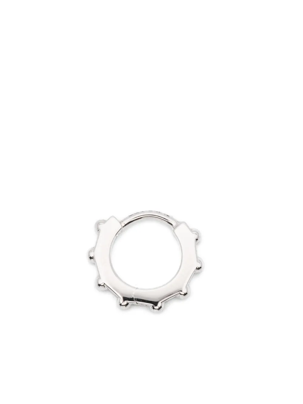 Shaun Leane Spur Mini Hoop Earrings In Silver