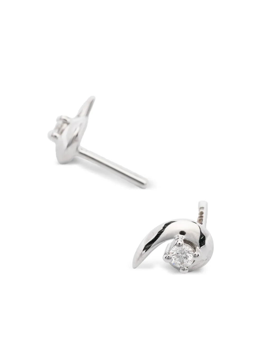 Talon Diamond Stud Earrings