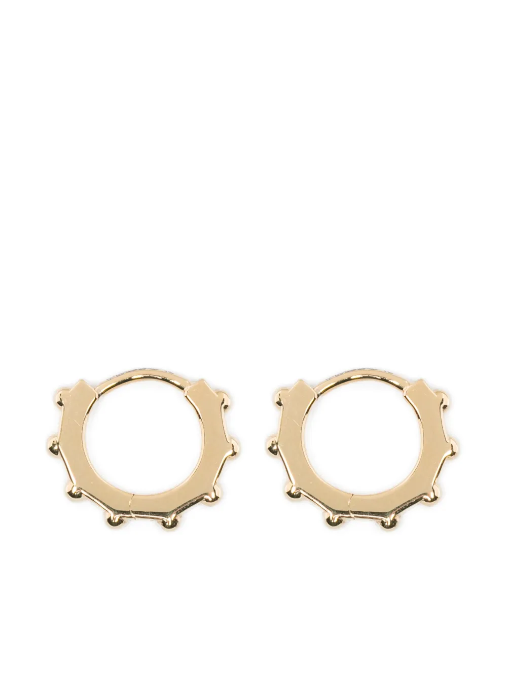 Shaun Leane Spur mini hoop single earring | Gold | Image 1