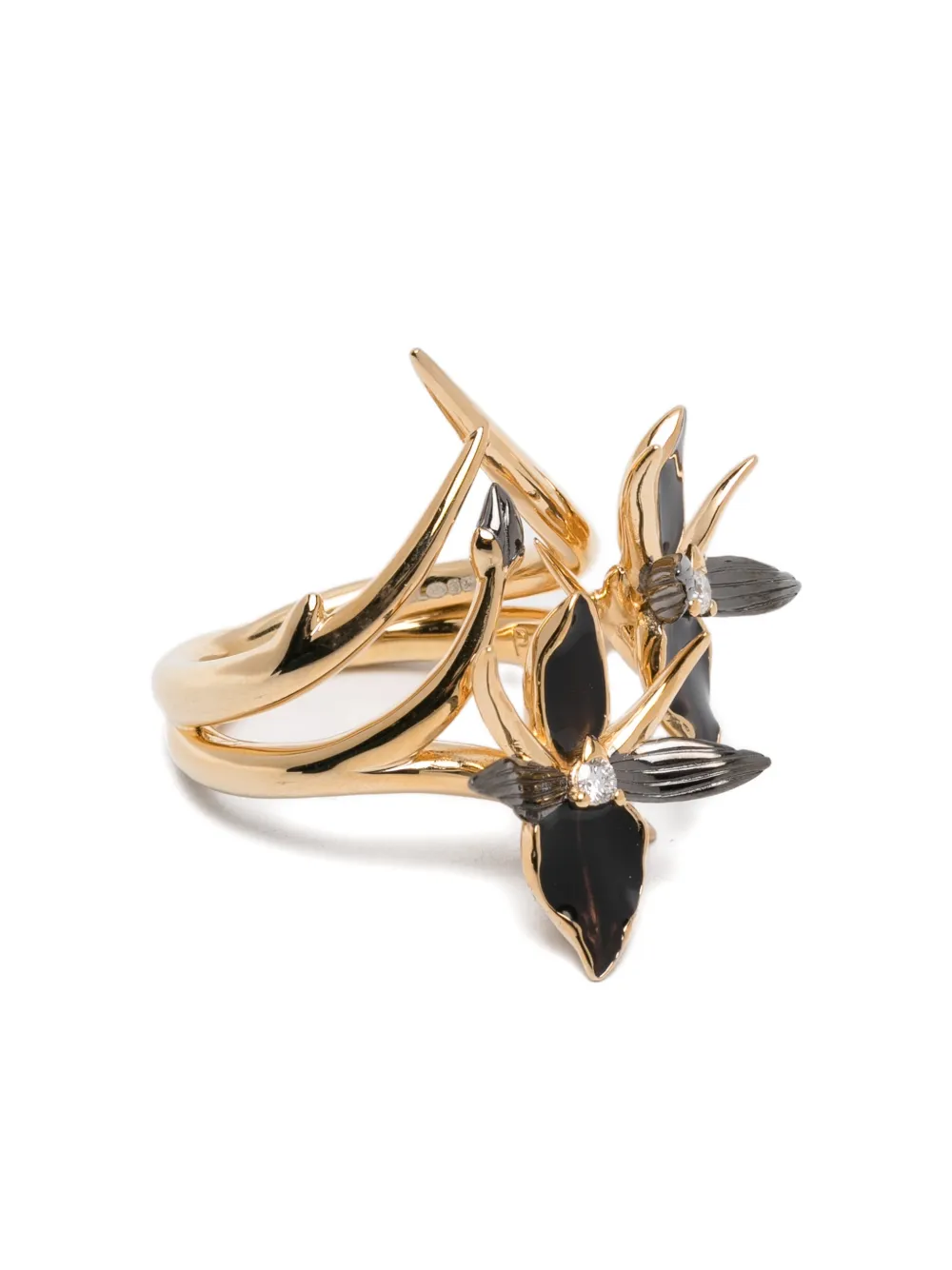 Shaun Leane Flower diamond ring - Oro