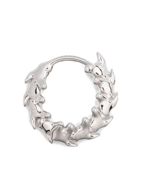 Shaun Leane Serpent's Trace mini hoop single earring