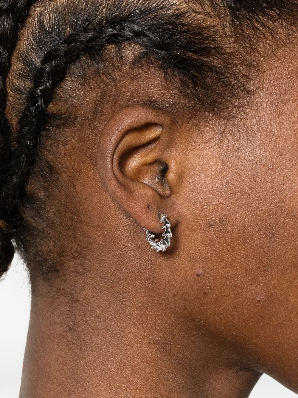 Shaun Leane Serpent's Trace mini hoop single earring | Men | Image 2