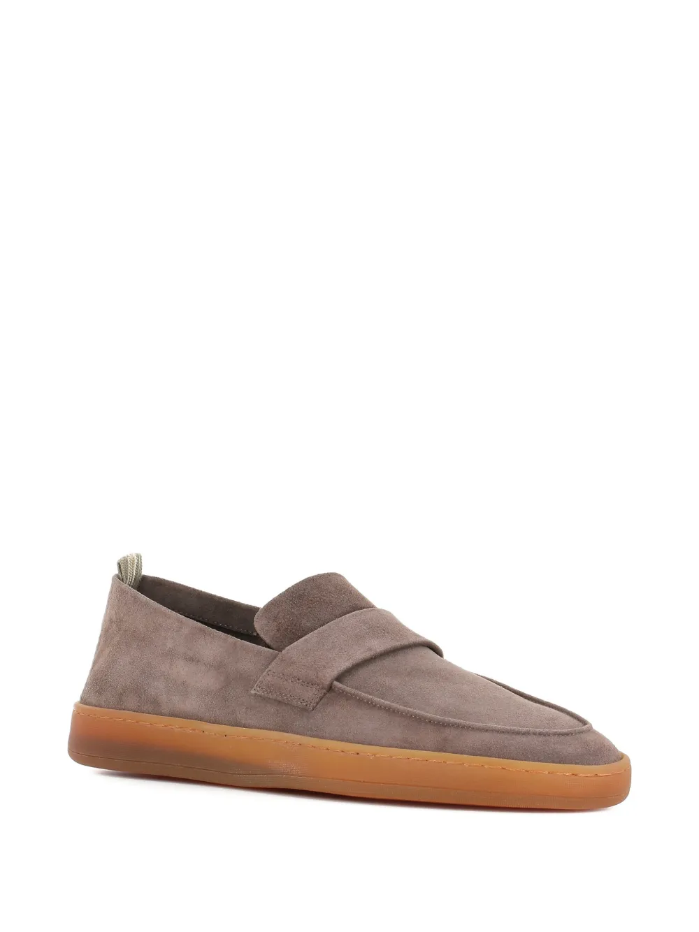 Officine Creative suede loafers Bruin