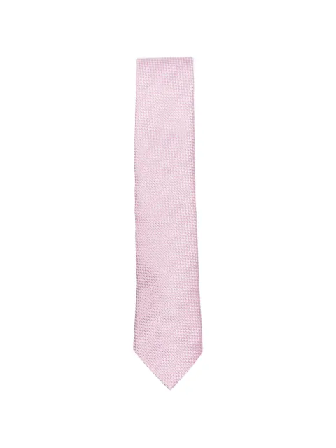 Zegna micro-patterned tie