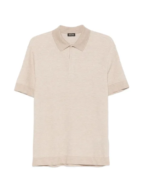 Zegna short-sleeves polo shirt