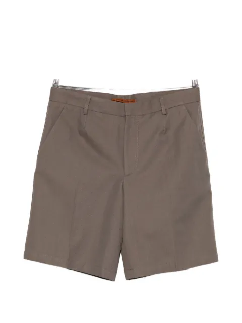 Zegna pressed-crease shorts