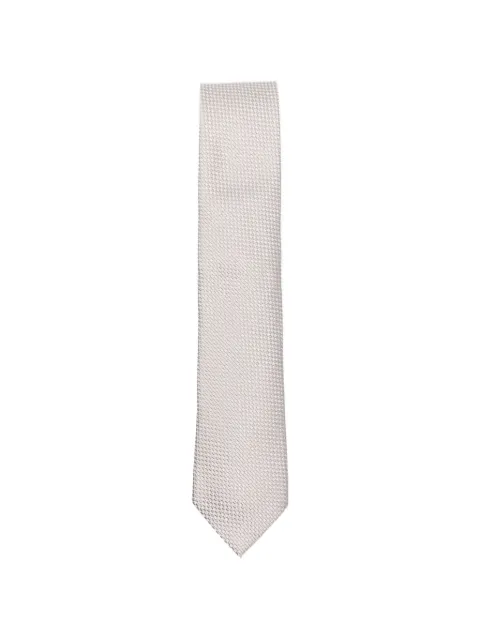 Zegna textured-finish tie