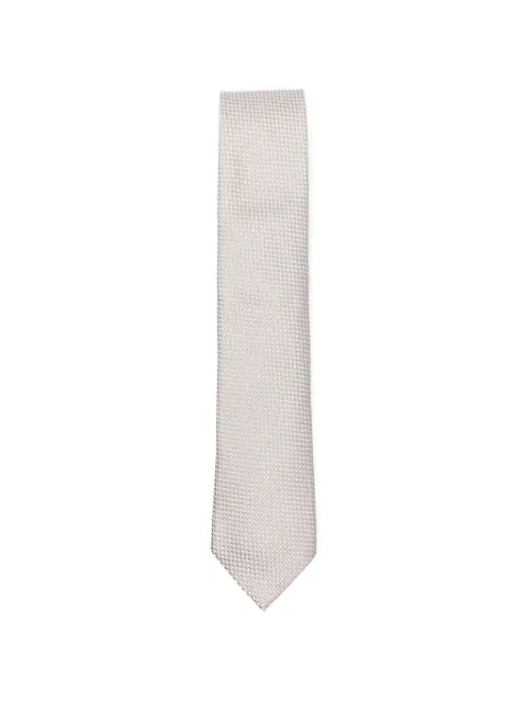 Zegna textured-finish tie