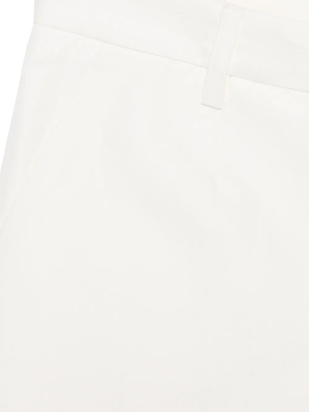 Zegna Geplooide shorts Wit