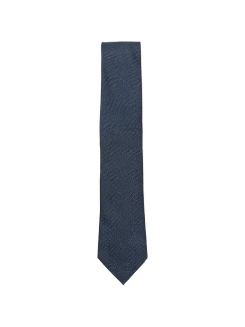 Zegna textured-finish tie