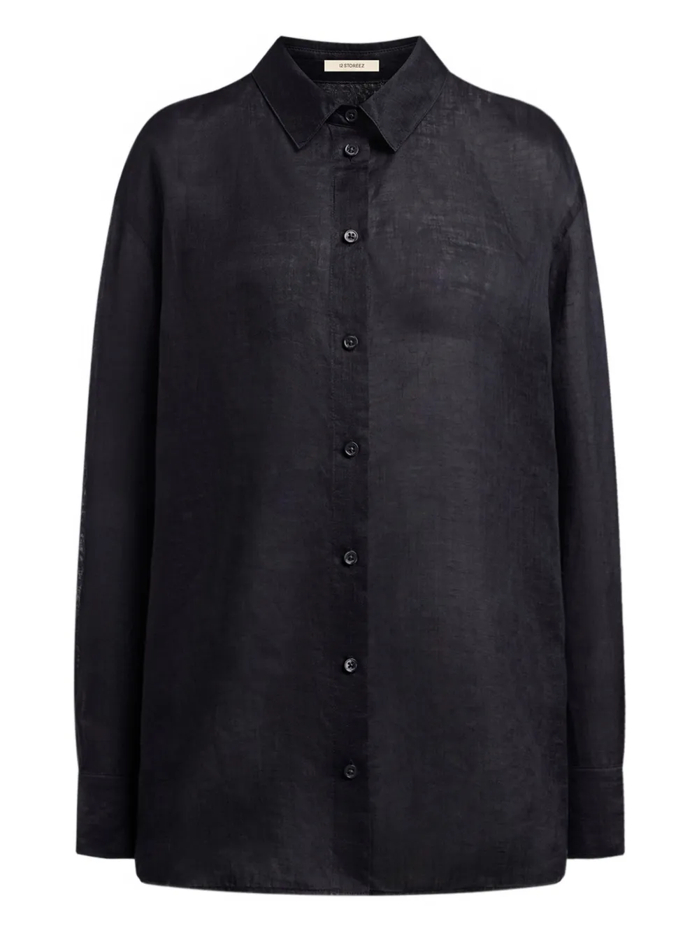 12 STOREEZ Camicia - Nero