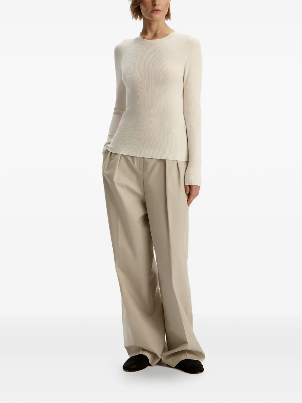  12 Storeez Jersey De Merino - Neutro 